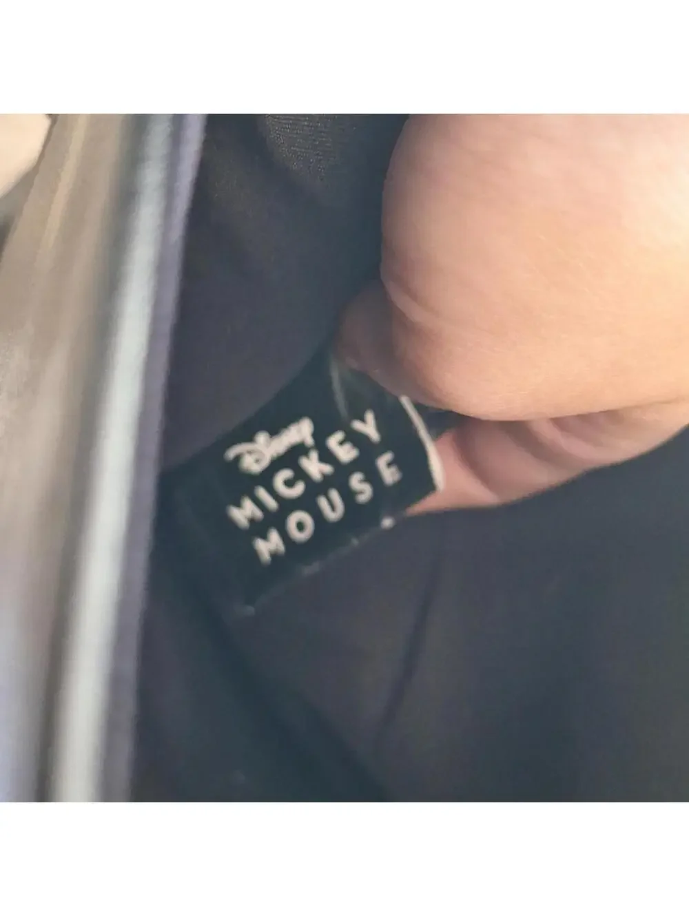 Disney Mickey Mouse Black Backpack